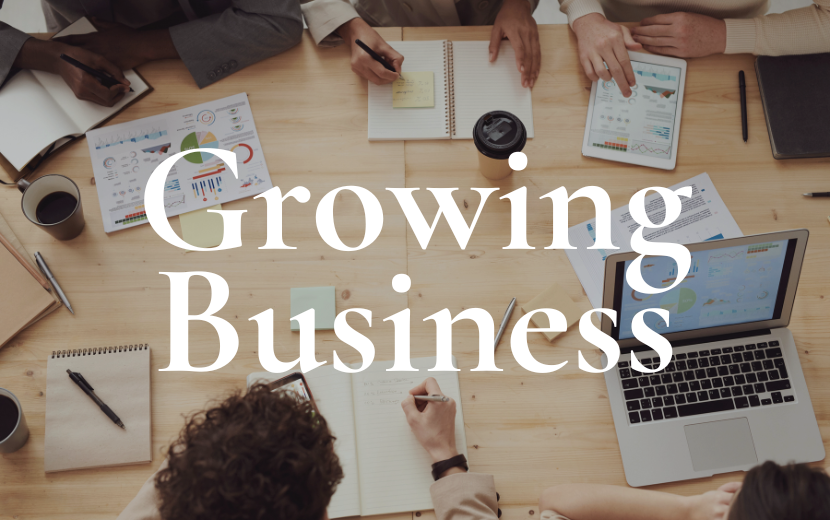 Marketing for Growing Businesses at No.17, team meeting working on strategy and growth plans
